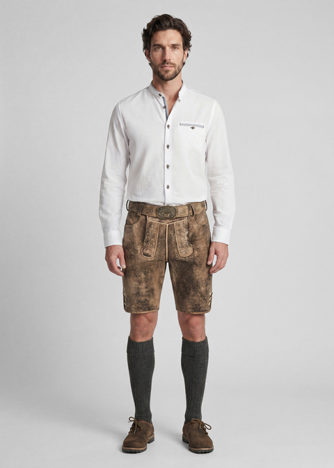Fuchstal-Hemd LA Slim Fit