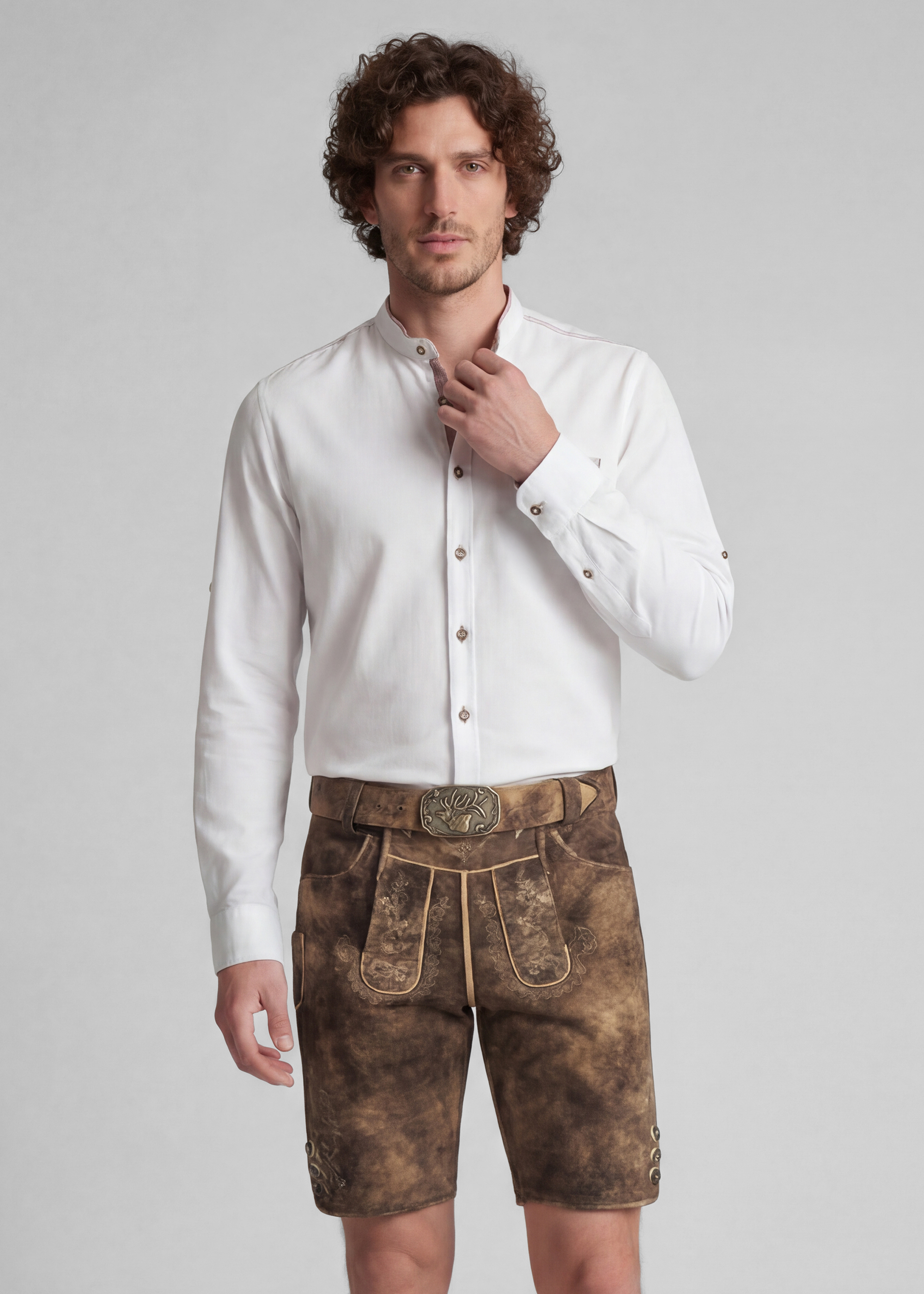 Fuchstal-Hemd LA Slim Fit