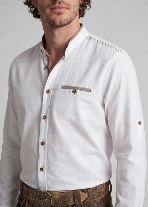 Fuchstal-Hemd LA Slim Fit