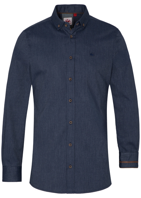 Gennach-Hemd LA Slim Fit