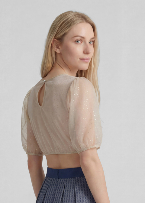 Dirndlbluse "Karibik"