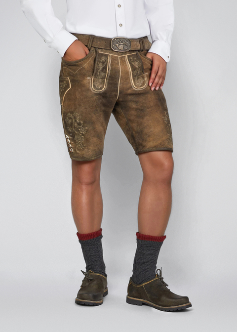 Haferlschuh "Gerd" Veloursleder