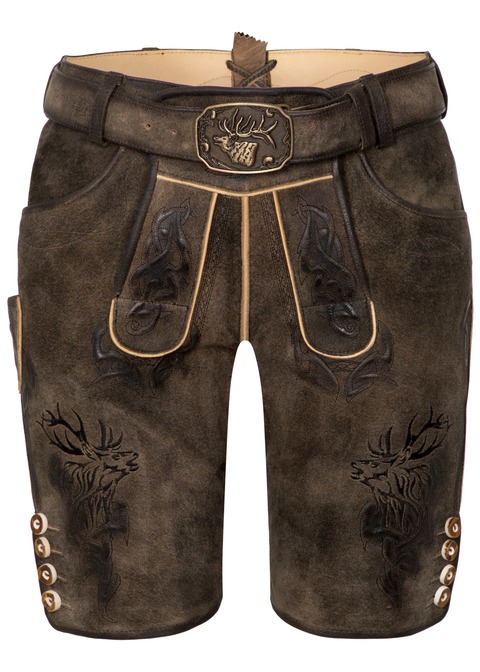 Wayen-Lederhose H/Hi-Gü