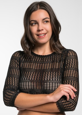 Dirndlbluse "Elster"