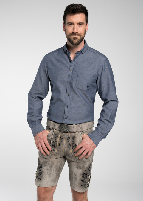 Fischach-Hemd LA Slim Fit