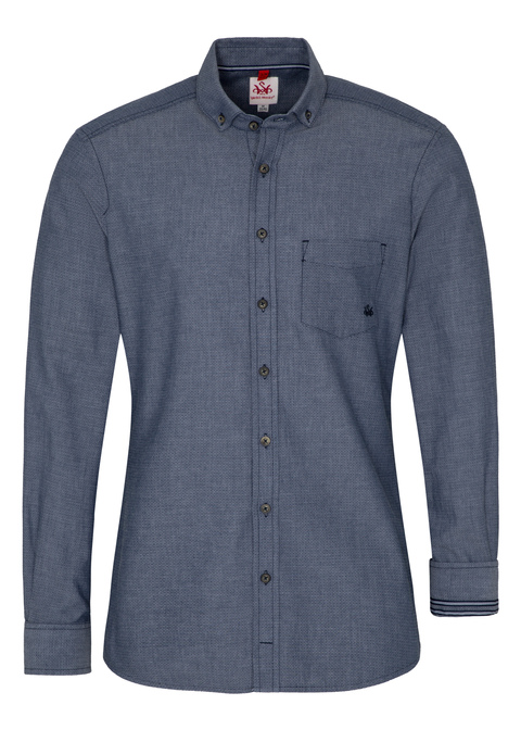 Fischach-Hemd LA Slim Fit