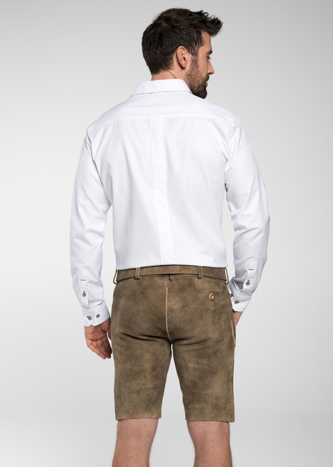 Flachbach-Hemd LA Slim Fit